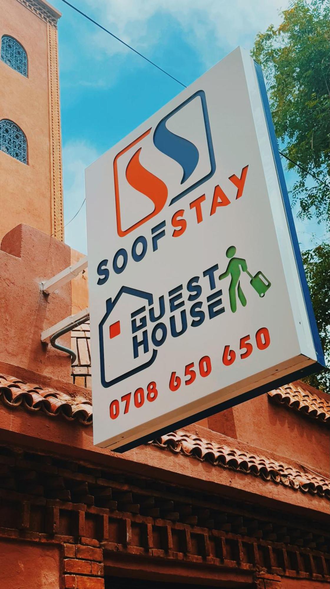 Soofstay Guest-House Marrakesz Zewnętrze zdjęcie